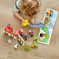 lego gaisrine - LEGO Duplo Ugniagesių automobilis 10969 - 8 nuotrauka